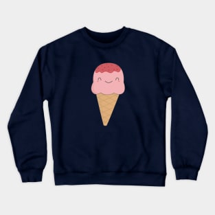 Kawaii and cute ice cream cone t-shirt Crewneck Sweatshirt